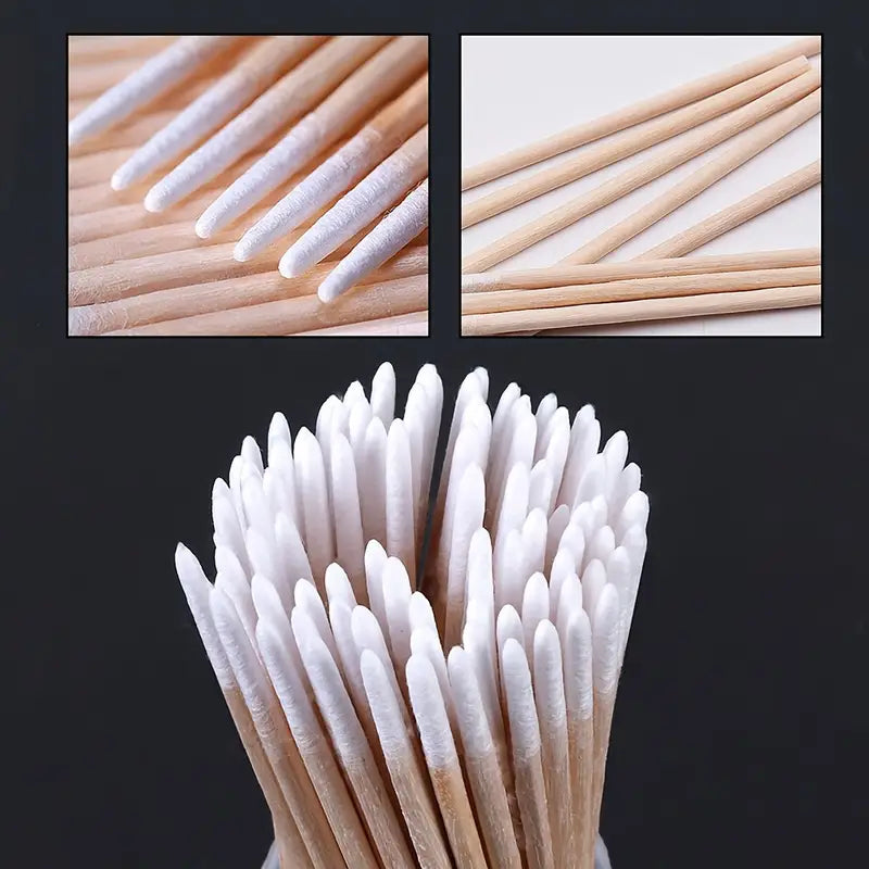 Pointed cotton sticks