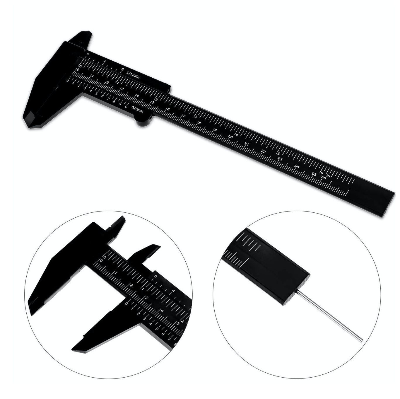 Brow Measurement Caliper - Black