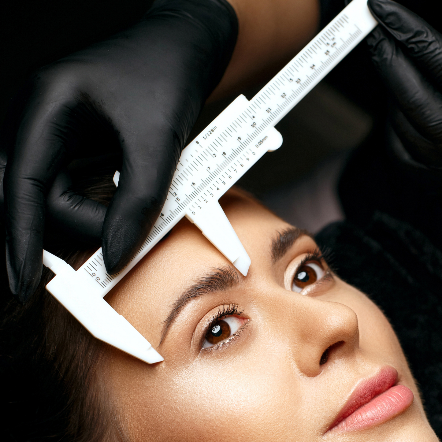 Brow Measurement Caliper - Black
