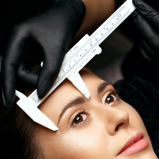 Brow Measurement Caliper - Black